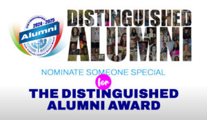 Nominate Someone Special for the Distinguished Alumni Award