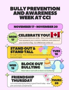Bullying Prevention Week